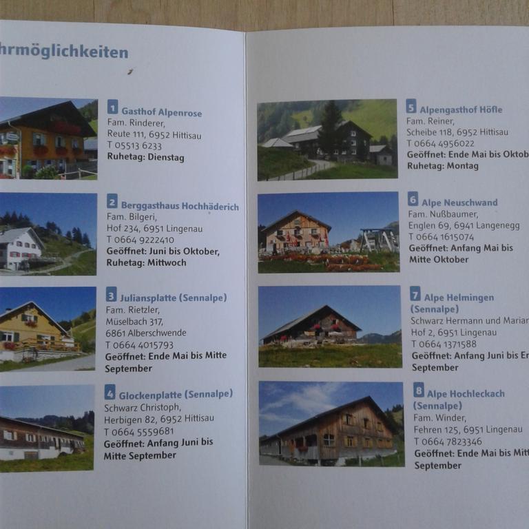 Villa Jausenstation Neuschwand à Hittisau Extérieur photo